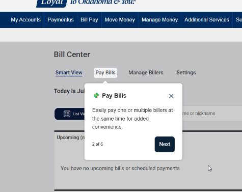 BillPay Bill Center: Pay Bills