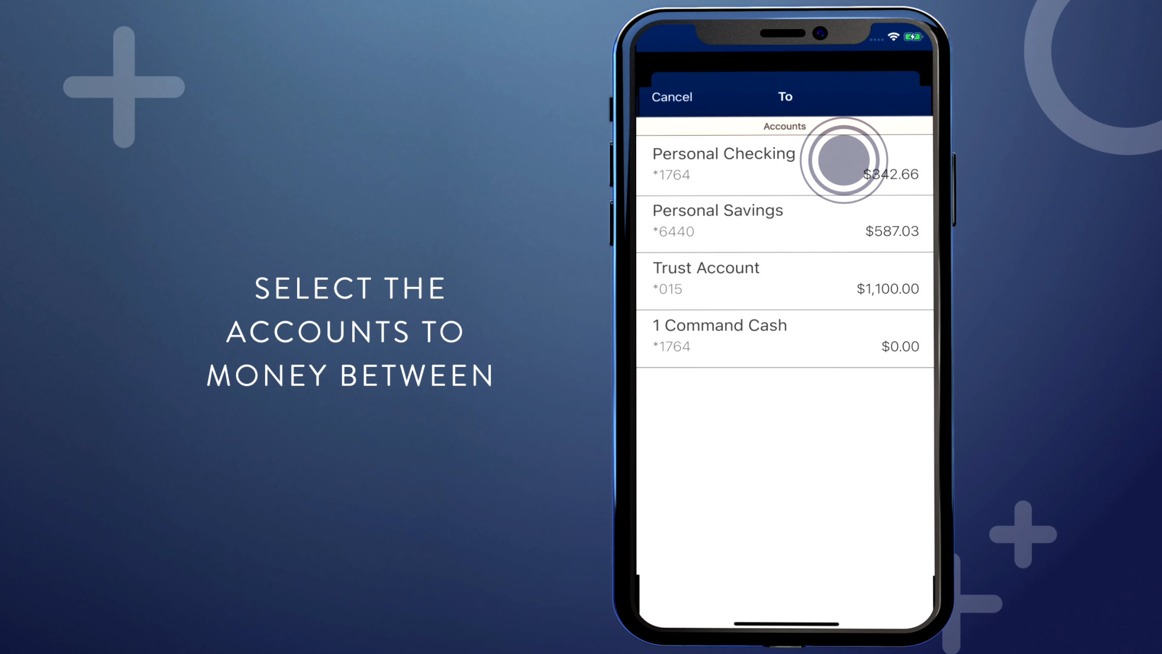 Video preview - Transfer Money with BancFirst Mobile App
